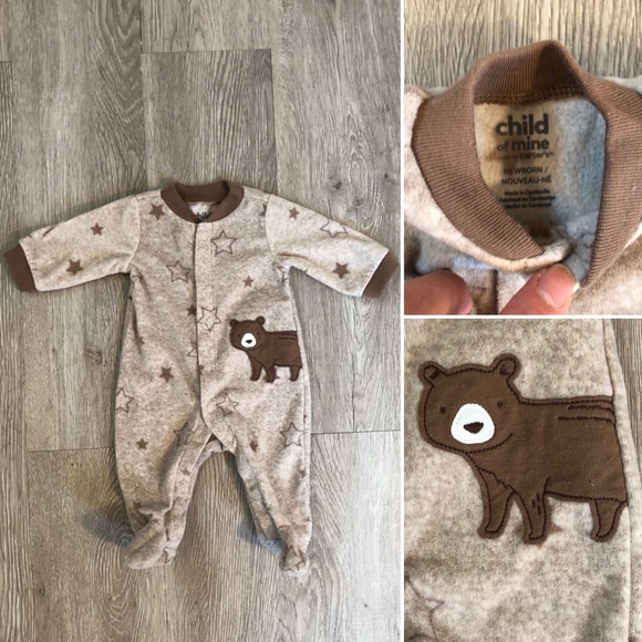 Baby boy fleece sleeper bundle - Picture 3 of 8